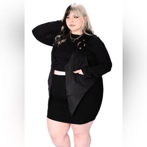 Chic Black Women's vest